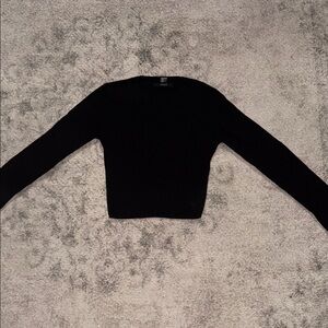 Forever 21 Black Crew Neck Sweater